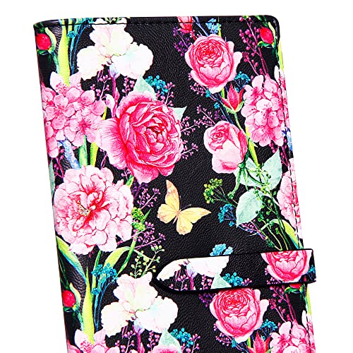 KUKOO Small Crossbody Bag Cell Phone Purse Wallet with Credit Card Slots for Women - color: Rose