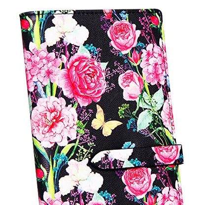 KUKOO Small Crossbody Bag Cell Phone Purse Wallet with Credit Card Slots for Women - color: Rose