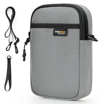 reeyee 1680D Cordura Phone Pouch, Tactical Crossbody Bag, Gray